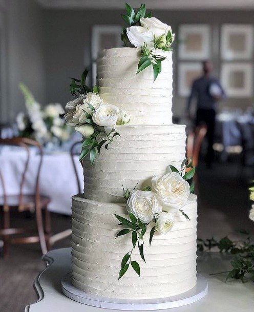 Womens 3 Tier Wedding Cake Alluring