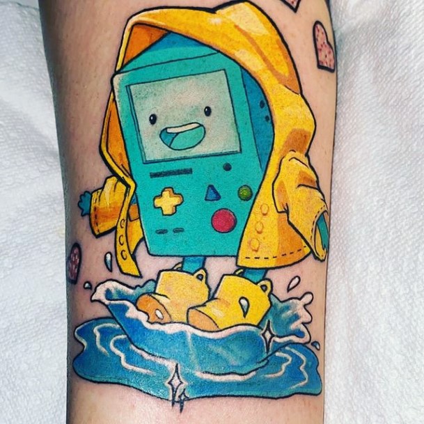 Womens Adventure Time Super Tattoo Designs