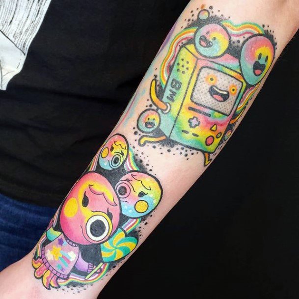 Womens Adventure Time Tattoos