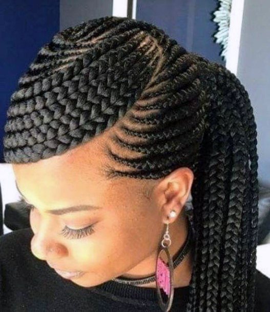 Womens Afro Hot Braided Hairstyles