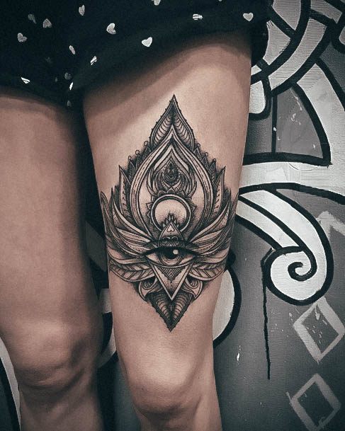 Womens All Seeing Eye Tattoo Ideas