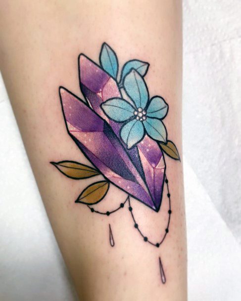 Womens Amethyst Good Looking Tattoos