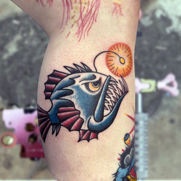 Womens Anglerfish Good Looking Tattoos