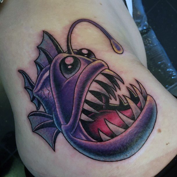 Womens Anglerfish Tattoos