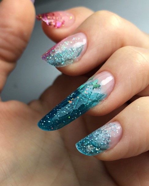 Womens Aquarium Super Nail Designs