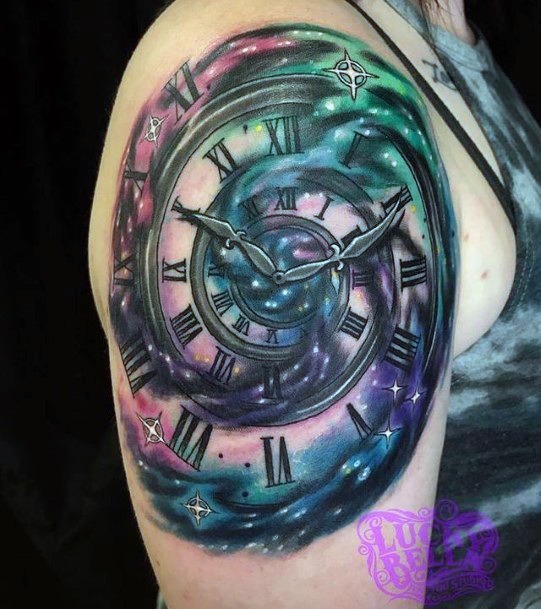 101 Best Broken Clock Tattoo Ideas Youll Have To See To Believe  Outsons