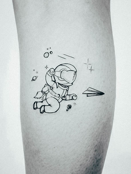 Womens Astronaut Tattoos