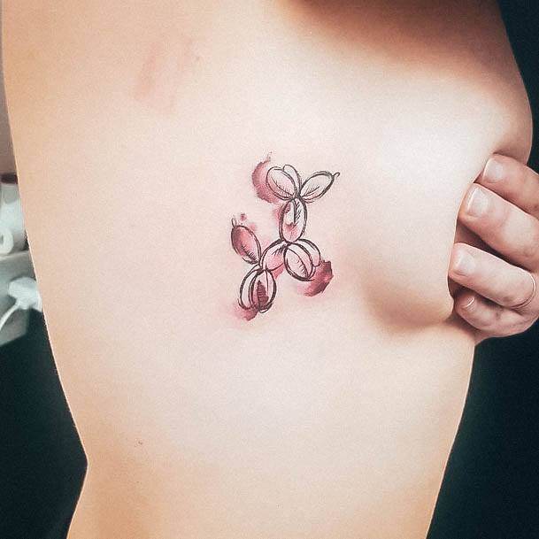 Womens Ballon Animal Tattoos