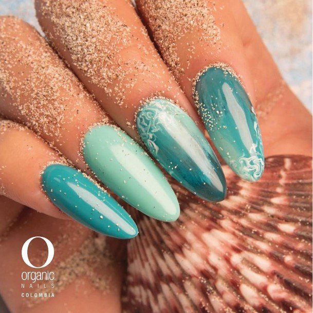 Womens Beach Super Nail Designs