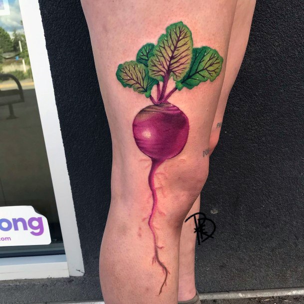 Top 100 Best Beet Tattoos For Women Vegetable Design Ideas