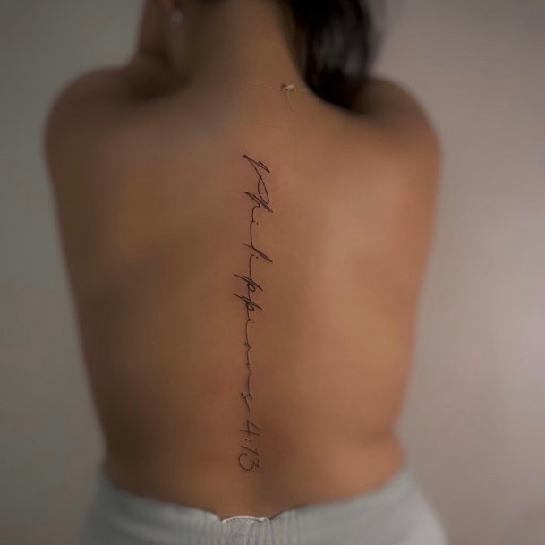 Womens Bible Tattoos