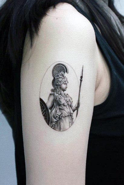 Womens Bicep Super Tattoo Designs