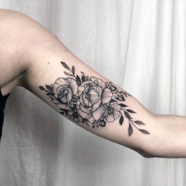 Womens Bicep Tattoos