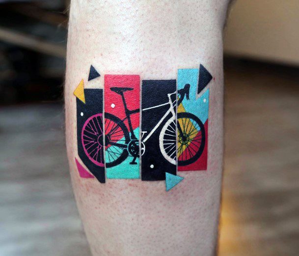 Womens Bicycle Tattoos