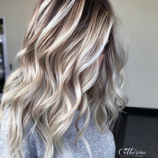 Womens Blonde Ombre Girly Hairstyles Ideas