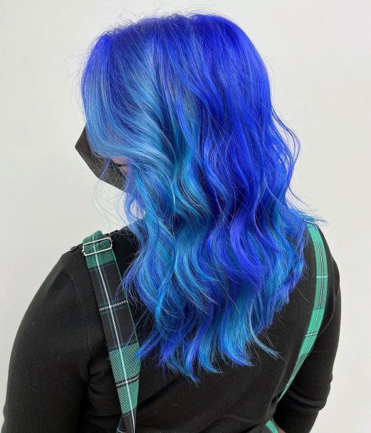 Womens Blue Hairstyles Ideas