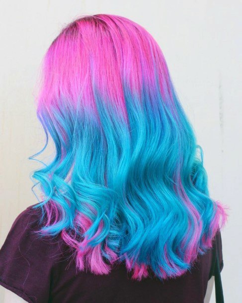 Womens Blue Super Hairstyles Ideas