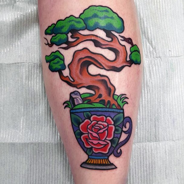 Womens Bonsai Tattoo Ideas