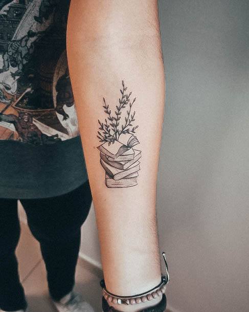 Womens Book Tattoos