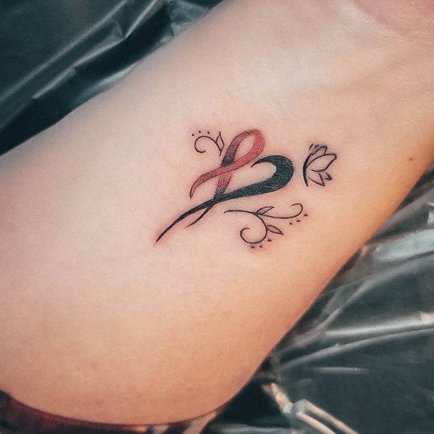 Womens Breast Cancer Tattoo Design Ideas