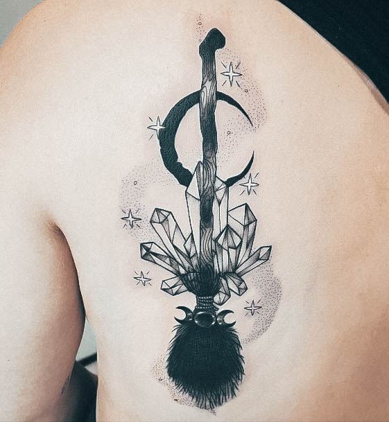 Womens Broom Tattoos