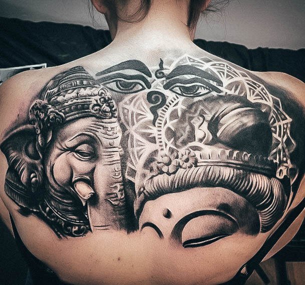 Womens Buddha Good Looking Tattoos