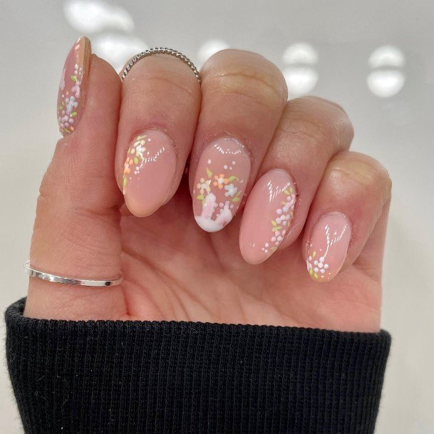 Womens Bunny Nail Design Ideas