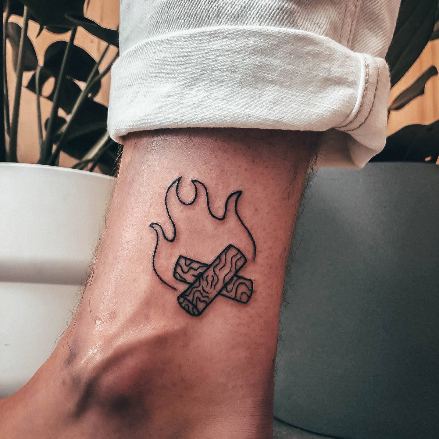 Womens Campfire Tattoos