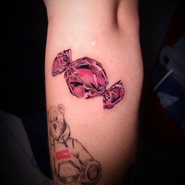 Womens Candyly Candy Tattoo Ideas