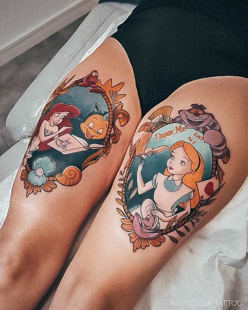 Womens Cartoon Tattoos