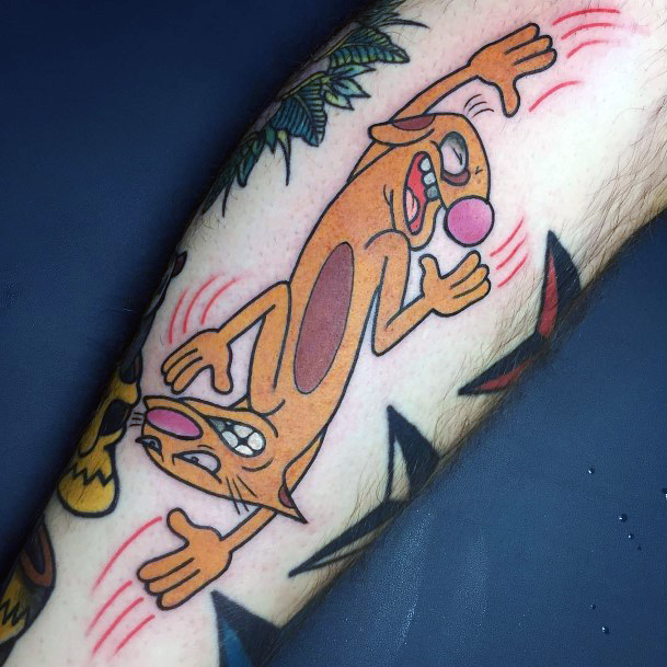 Womens Catdog Good Looking Tattoos