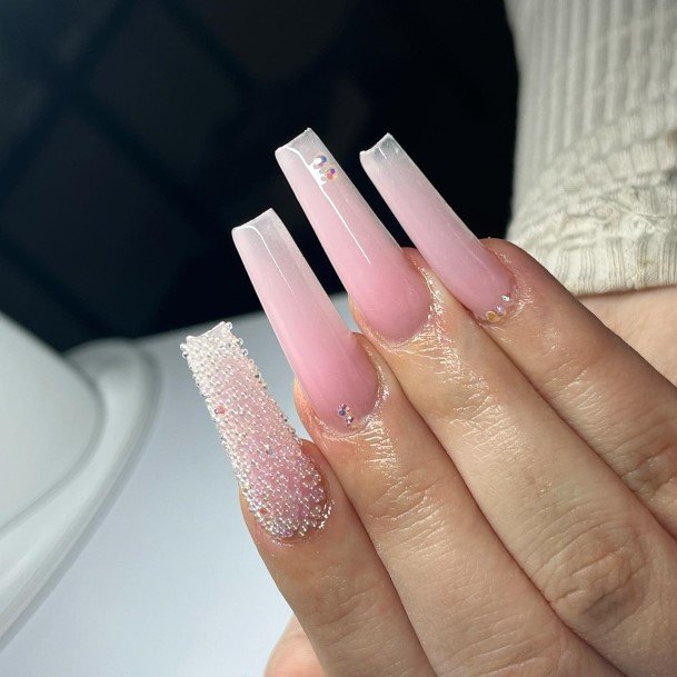 Womens Caviar Girly Nail Designs