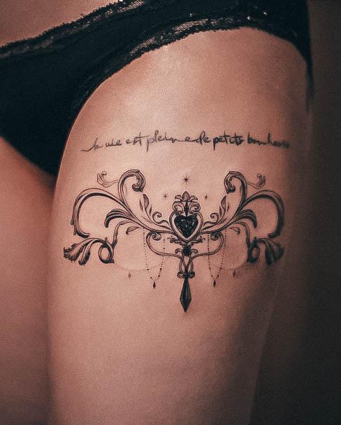 Womens Chandelier Good Looking Tattoos