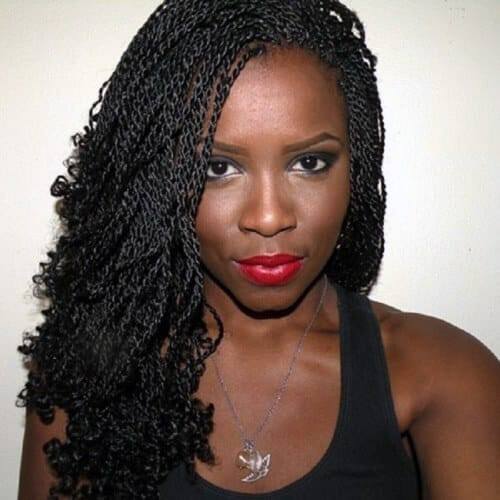 Womens Classy Braided Crochet Hairstyles For Black Women