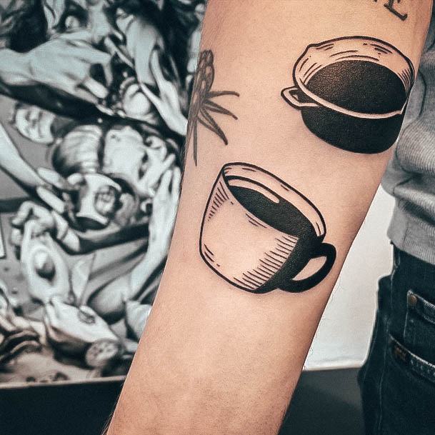 Womens Coffee Super Tattoo Designs