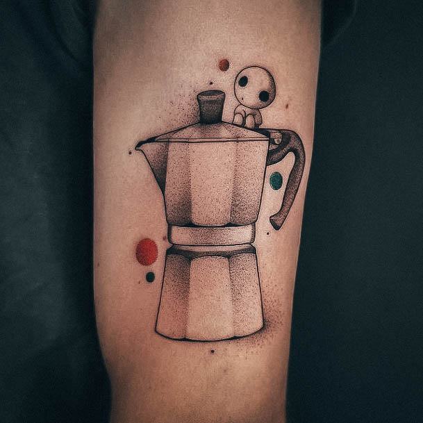 Womens Coffee Tattoos