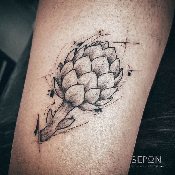 Womens Cool Artichoke Tattoo Ideas