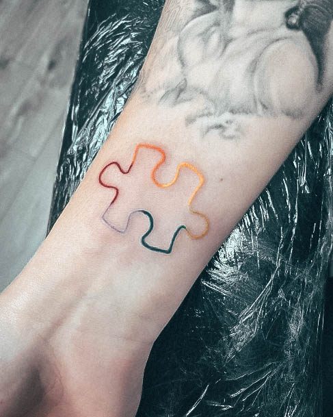 Womens Cool Autism Tattoo Ideas