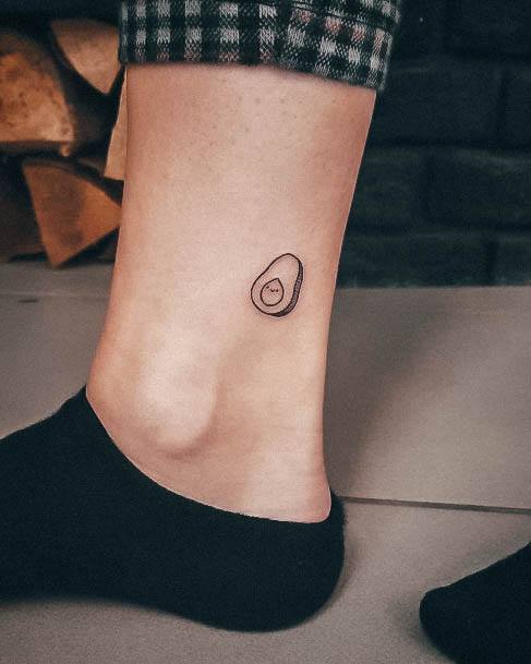 Womens Cool Avocado Tattoo Ideas