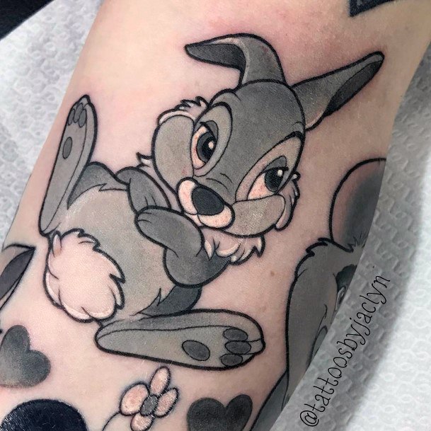 Womens Cool Bambi Tattoo Ideas