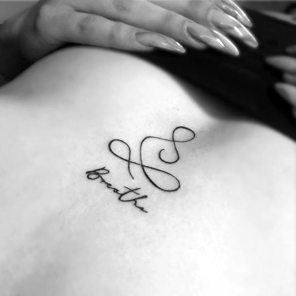 Womens Cool Breathe Tattoo Ideas