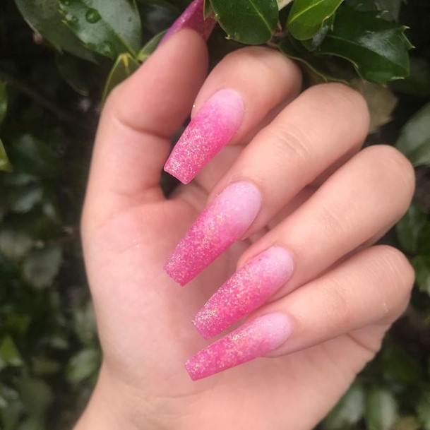 Womens Cool Bright Ombre Nail Ideas