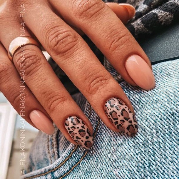 Womens Cool Brown Dress Nail Ideas