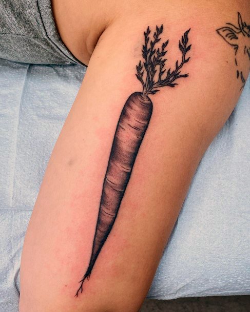 Womens Cool Carrot Tattoo Ideas