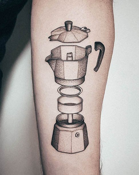 Womens Cool Coffee Tattoo Ideas