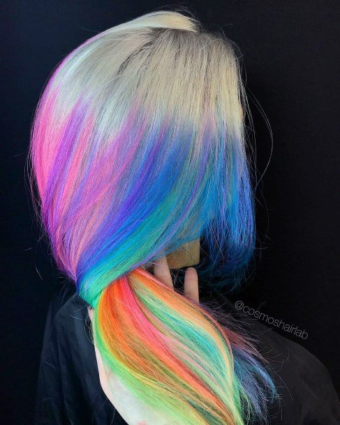 Womens Cool Cool Hair Dye Style