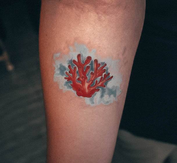 Womens Cool Coral Tattoo Ideas