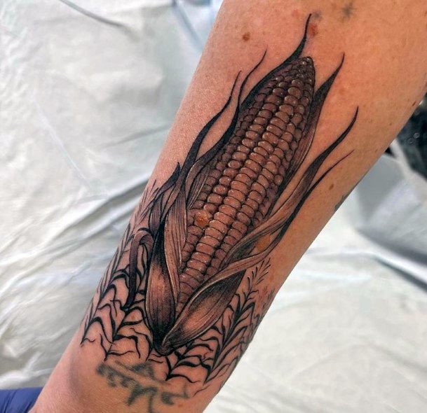 Womens Cool Corn Tattoo Ideas