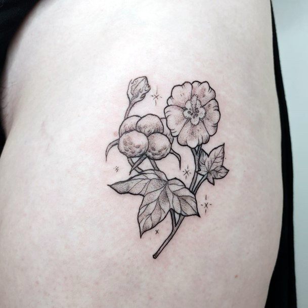 Womens Cool Cotton Tattoo Ideas