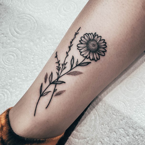 Womens Cool Daisy Tattoo Ideas